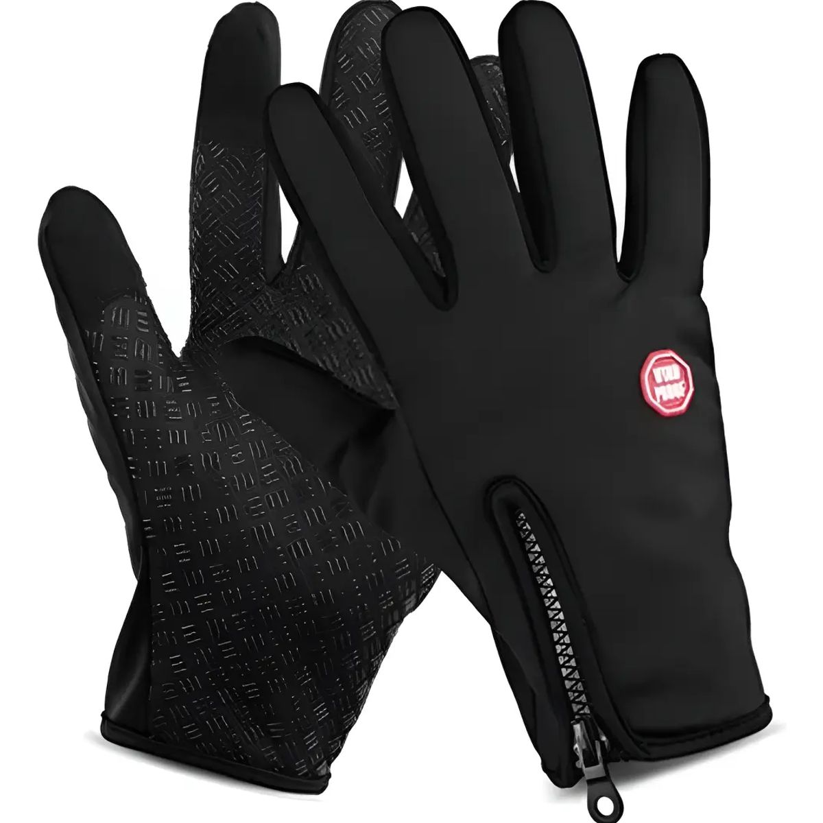 NO LOGO - Guantes Invierno Lixada Impermeable Pantalla Táctil Ciclismo