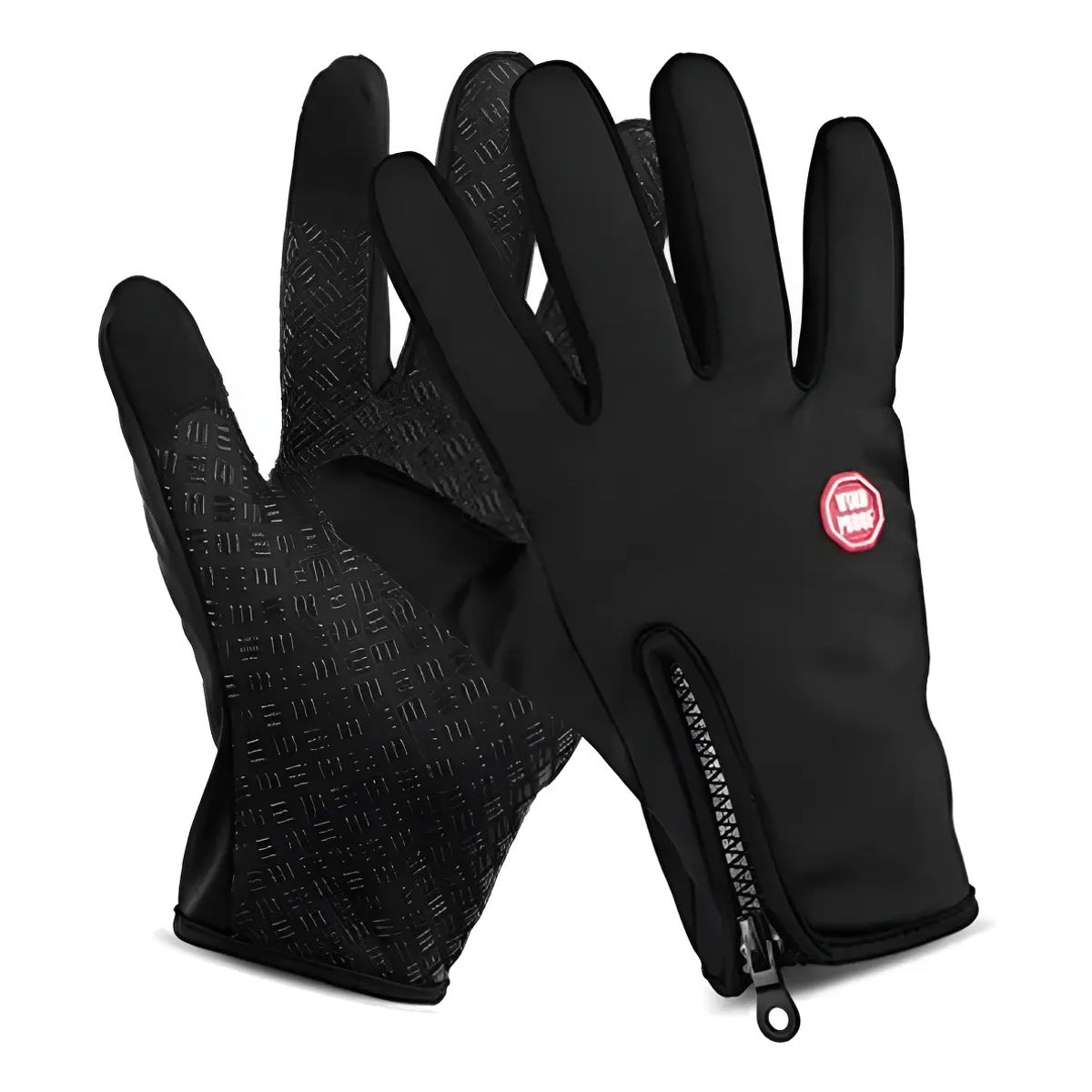NO LOGO - Guantes Invierno Lixada Impermeable Pantalla Táctil Ciclismo