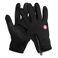 NO LOGO - Guantes Invierno Lixada Impermeable Pantalla Táctil Ciclismo