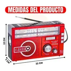 MOVI - RADIO AM-FM, CON LINTERNA, CON PANEL SOLAR, A PILAS Y RECARGABLE A 220