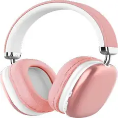 MOTOMO - AUDIFONOS HEADPHONES INALAMBRICO PLEGABLE BT V6.0 40H 70H ROSADO AUHEMO33