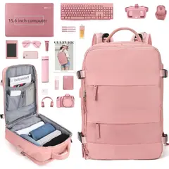 GENERAL - Mochila Viaje Cabina Avión Viral Impermeable Zapatos USB