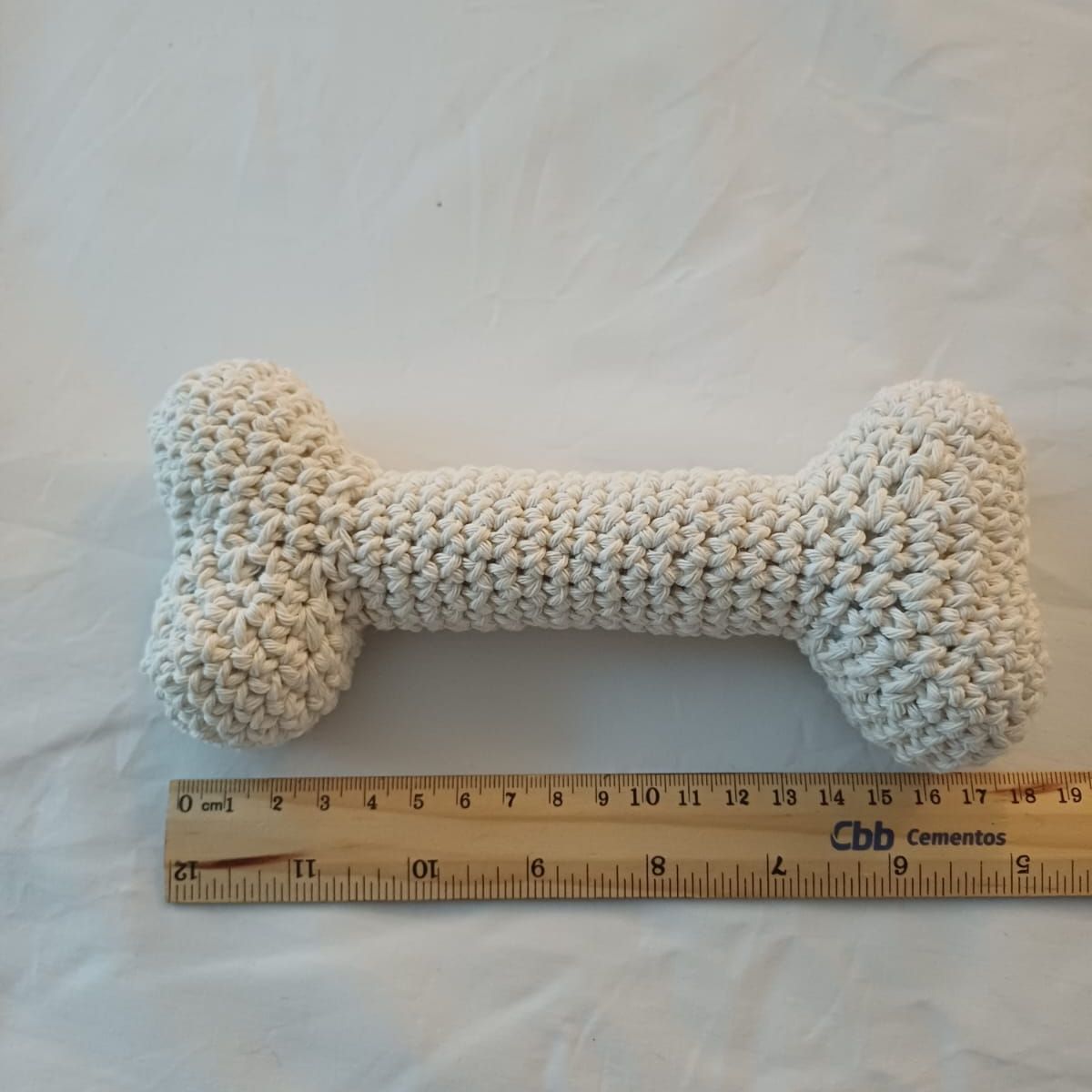 GENERICO - Juguete Hueso tejido a crochet