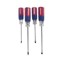 GENERICO - JGO ATORNILLADORES AISLADOS 4 PZS WORKPRO