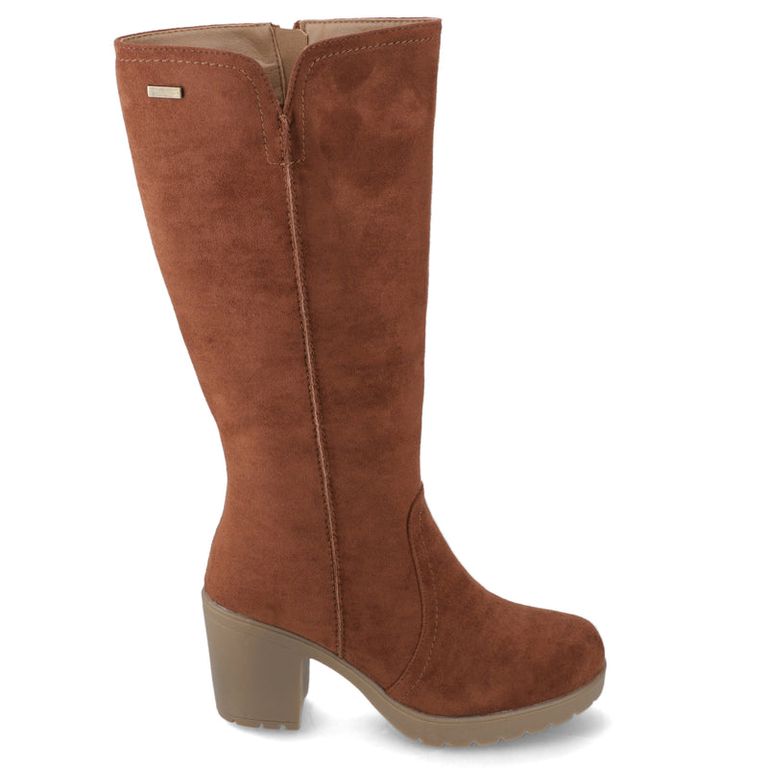 Bota Suede Café