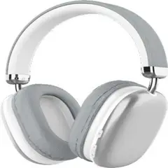 MOTOMO - AUDIFONOS HEADPHONES INALAMBRICO PLEGABLE BT V6.0 40H 70H PLATEADO AUHEMO34