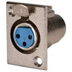 GENERICO - Conector XLR hembra de chasis Nebraska DAP - 035