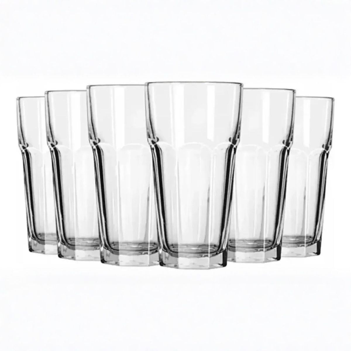 CRISTAR - Set 6 Vasos Alto Cooler Lisboa 493 Cc