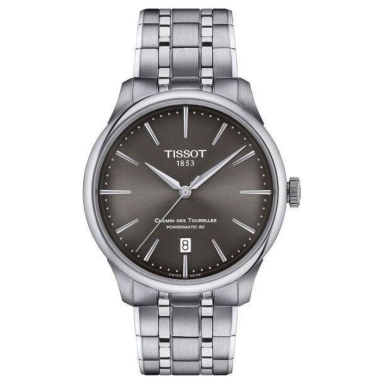 Reloj Chemin Des Tourelles Powermatic 80 39 mm T1398071106100 Gris 39
