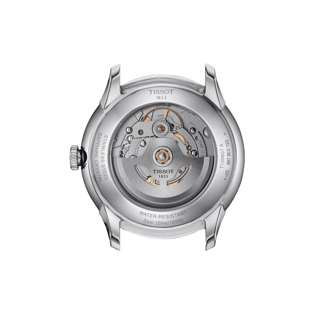 TISSOT - Reloj Tissot Chemin Des Tourelles Powermatic 80 39 mm T1398071106100