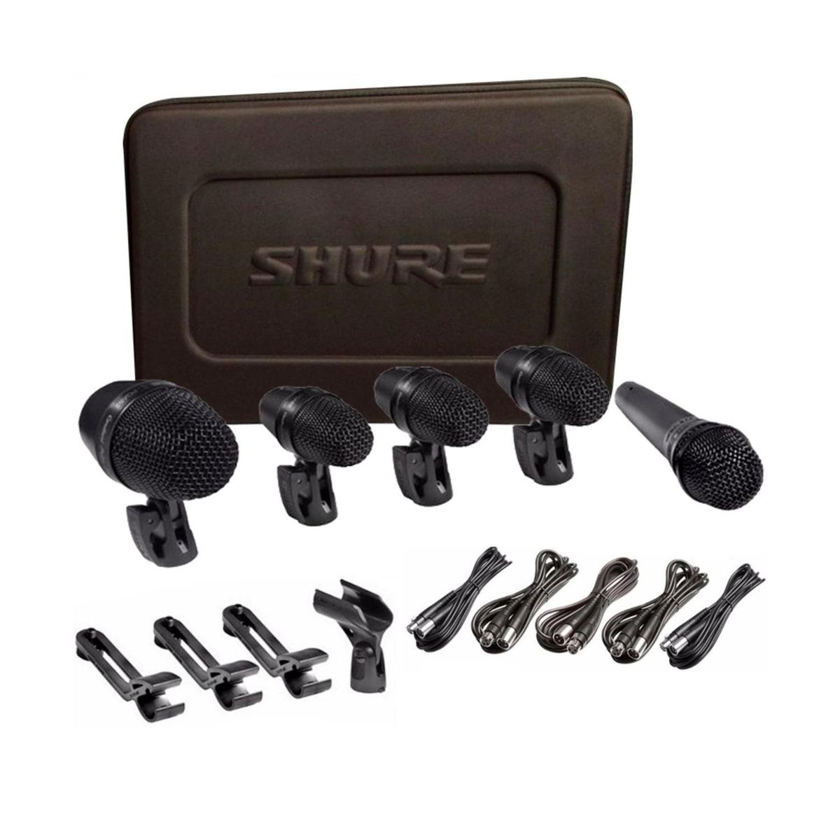 SHURE - Shure PGA DRUM KIT 5 Set de Micrófonos Batería