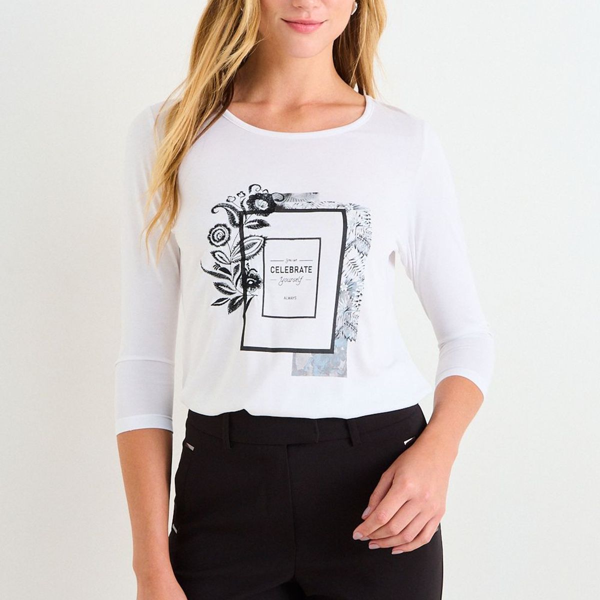 ASH - Polera Focalizada Mujer Crudo Ash