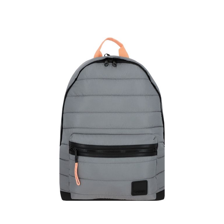 Mochila Notebook 15" Amy Mediana Sintetico Gris 5XT Gris M