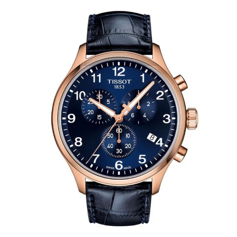Reloj Chrono XL Classic 45mm T1166173604200 Azul 45