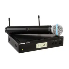 SHURE - BLX24R B58 Sistema Micrófono Inalámbrico