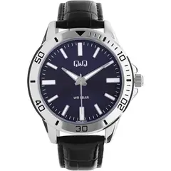 QYQ - RELOJ MARCAS Q28B-007PY HOMBRE ANALOGO METAL