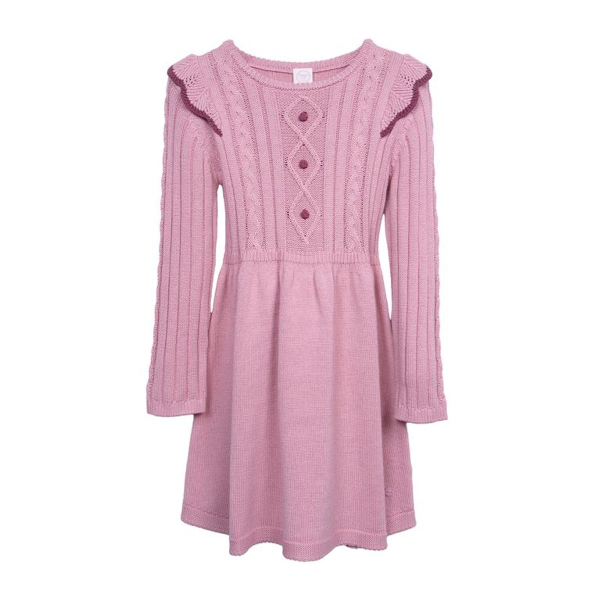 PILLIN - Vestido  Rosado Niña Pillin PVD920-26RSA