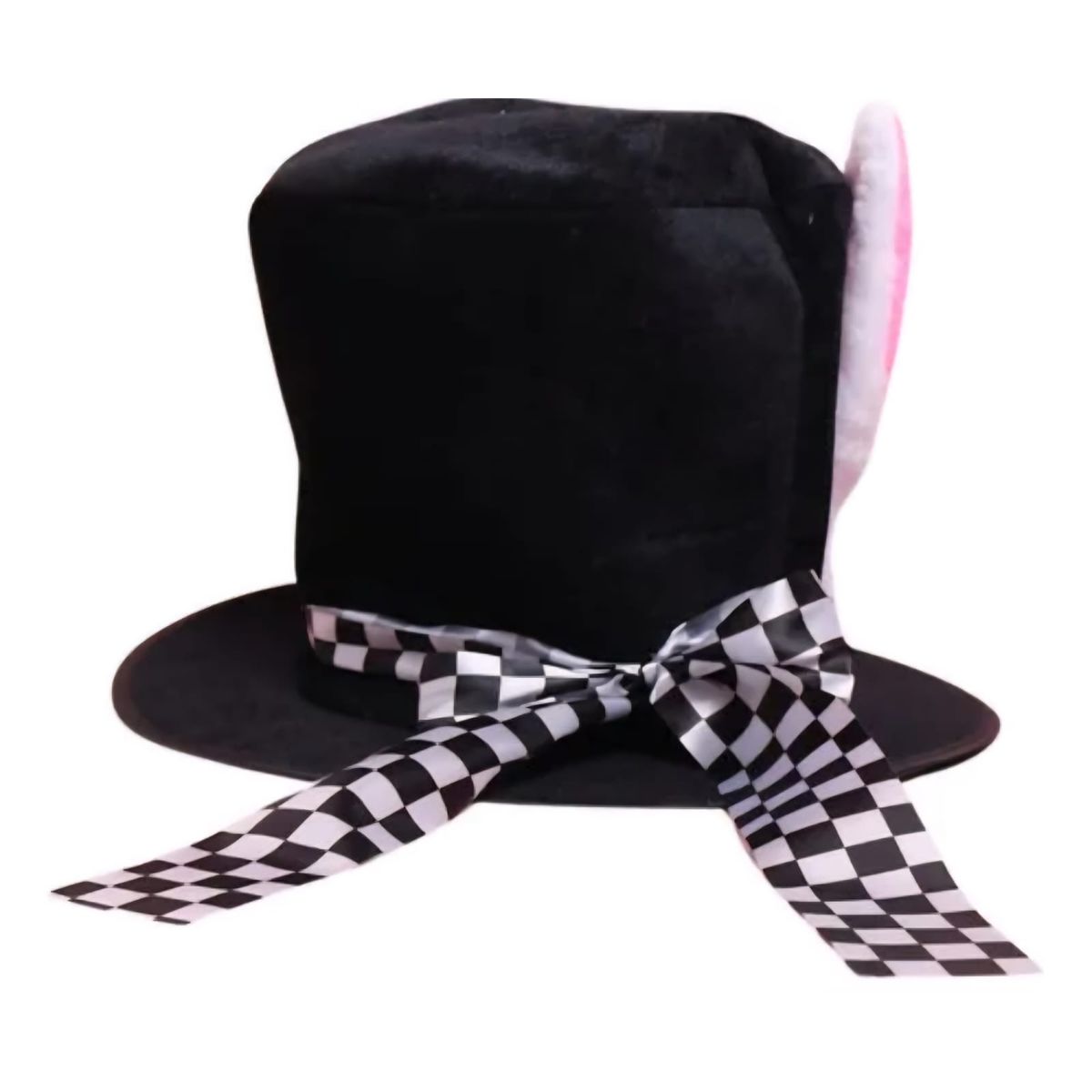 GENERICO - SOMBRERO O GORRO CON OREJAS CONEJO  LOCO DE ALICIA