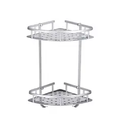 GENERICO - Organizador Para Ducha Estante Esquinero 2 Niveles Multiuso