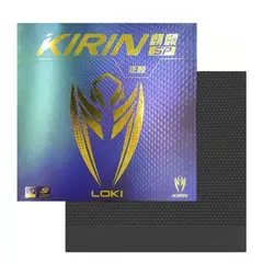 LOKI - Goma Tenis de Mesa Negro