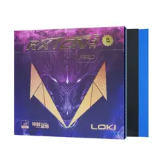 LOKI - Goma Rxton 5 Pro Tenis de Mesa Negro