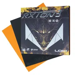 LOKI - Goma Rxton 3 Tenis de Mesa Negro