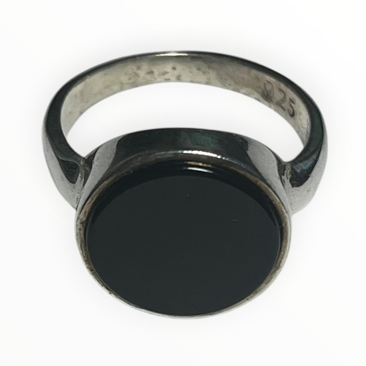 TAETHAI - Anillo plata 925 con Ónix redondo