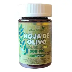 GREEN MEDICAL - Hoja De Olivo Gm 1 Frasco 60 Caps.