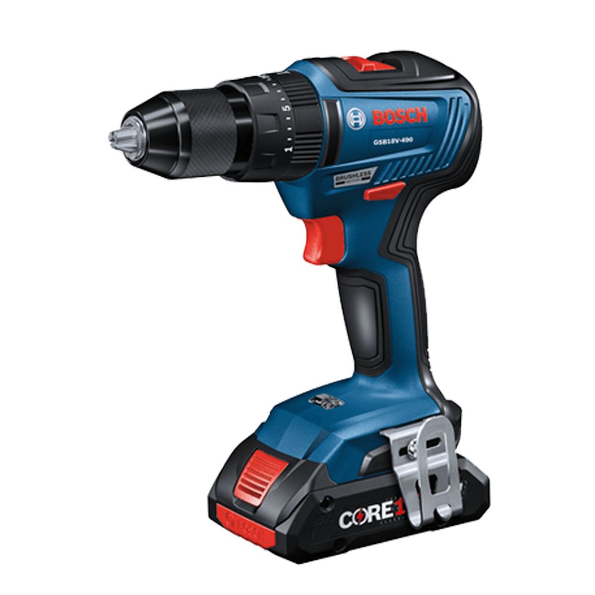 BOSCH - Taladro percusión inal BOSCH GSB 18-50 18v + 2bat+maleta