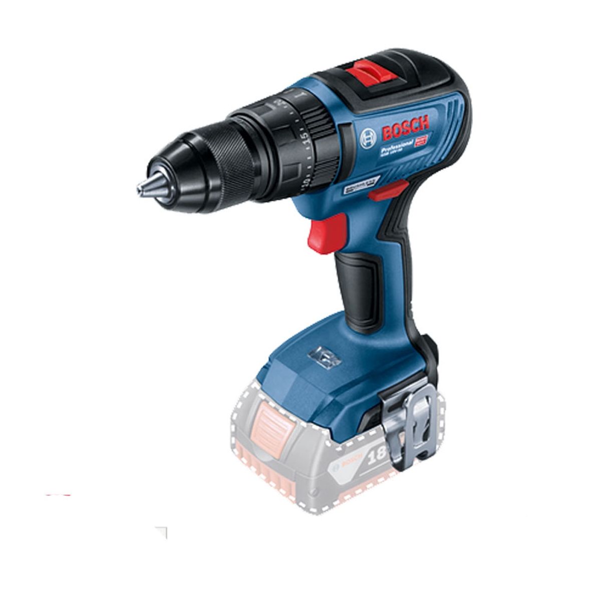 BOSCH - Taladro percusión inal BOSCH GSB 18-50 18v + 2bat+maleta