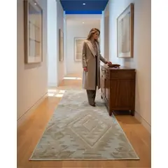 GENERICO - Alfombra de Pasillo Minimalista Jacquard 60x160 Cm