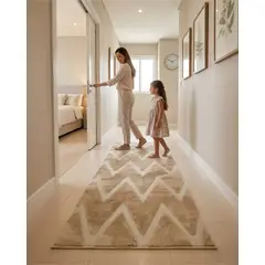 GENERICO - Alfombra de Pasillo Minimalista Jacquard 60x160 Cm