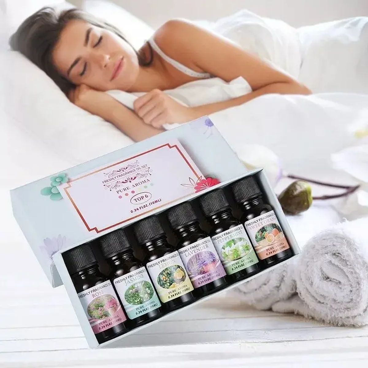 NO LOGO - Pack 12 Aceites Para Humidificador Esencias Para Humificador