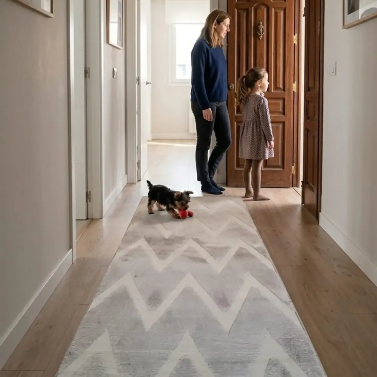 GENERICO - Alfombra Larga Para Pasillo Diseño Jacquard 60x160cm