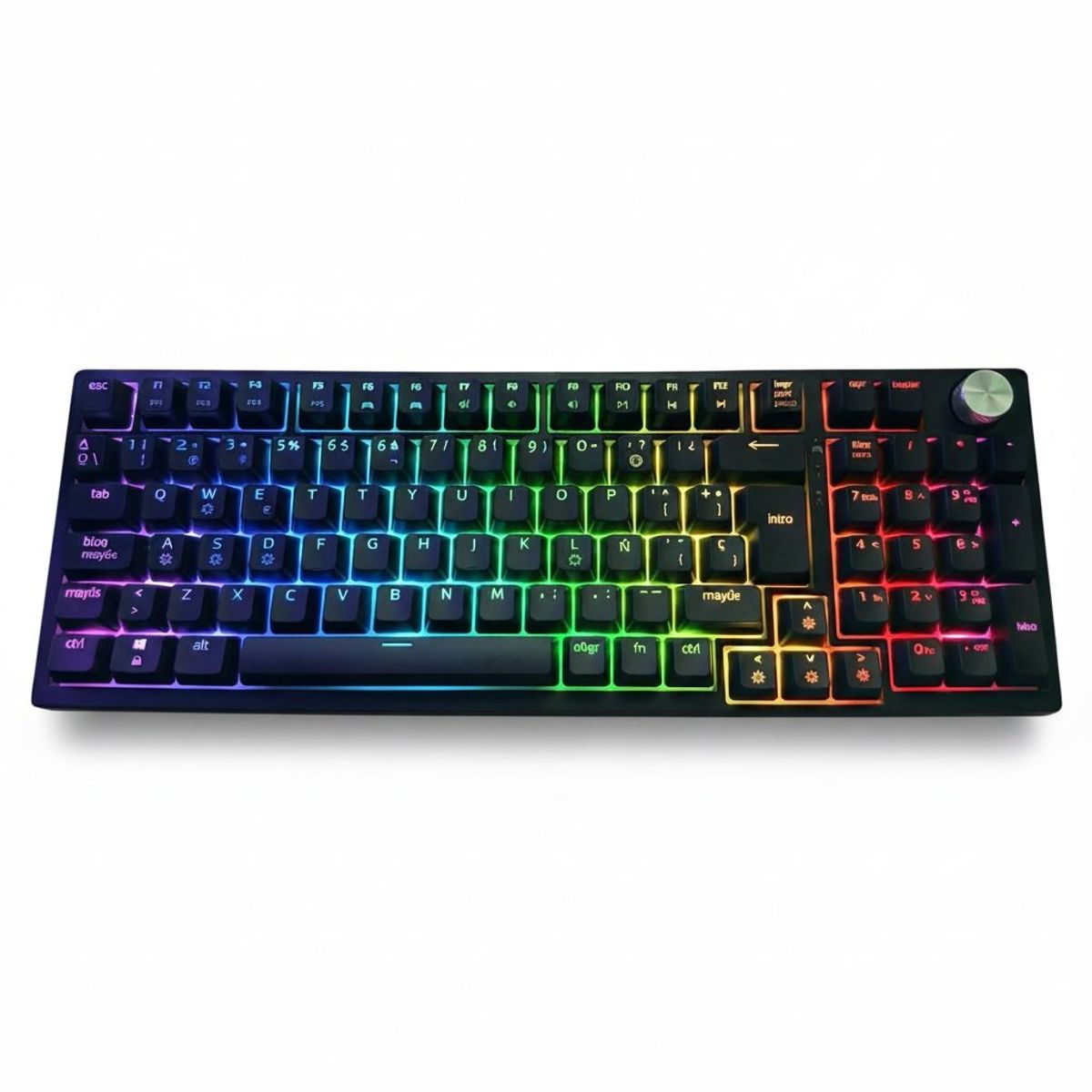 XPG - Teclado Mecanico Xpg Sorcerer, Sw Red Español Teclado Negro