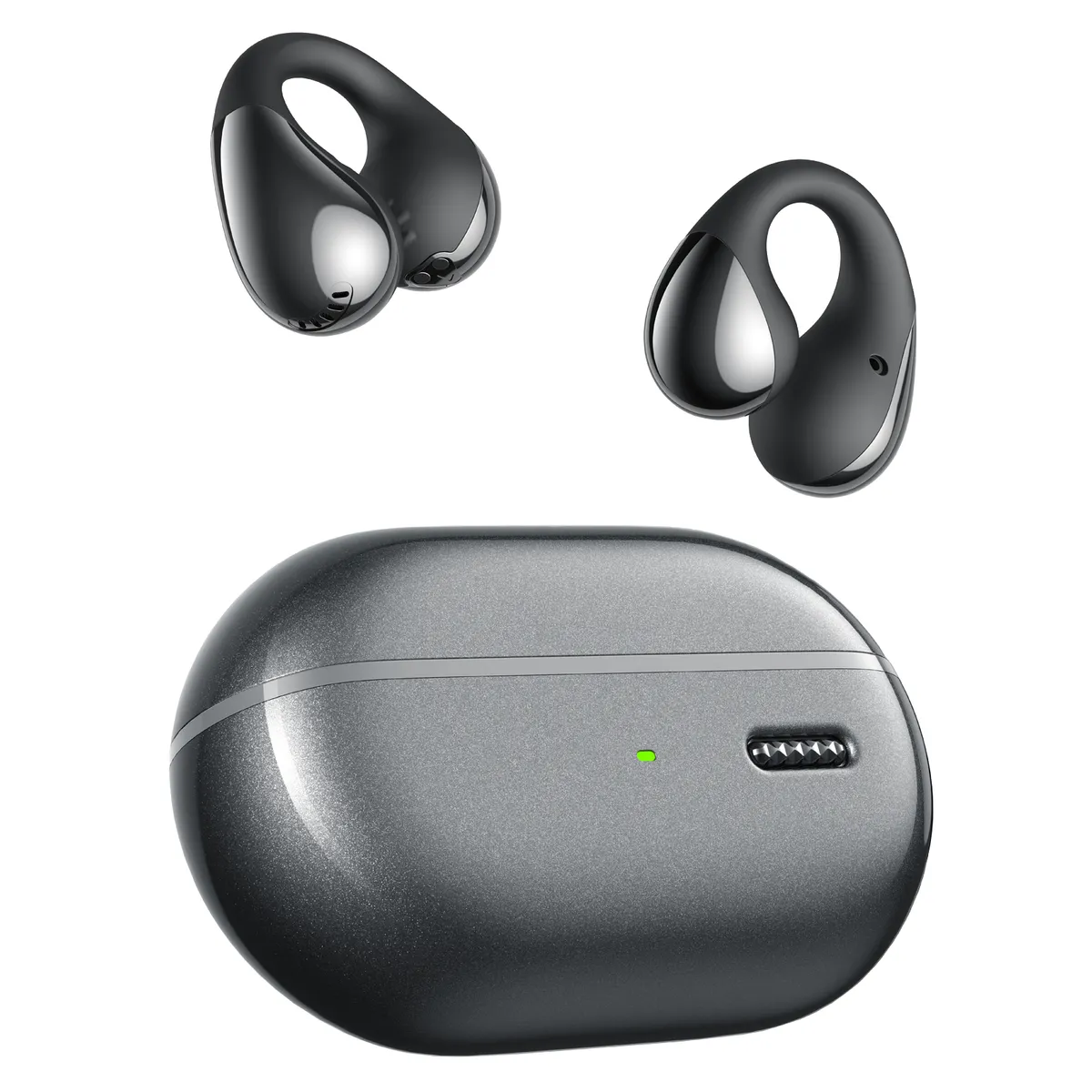 SOUNDPEATS - Audífonos Soundpeats Pearlclip Pro, Bluetooth 5.4, open ear, color Negro