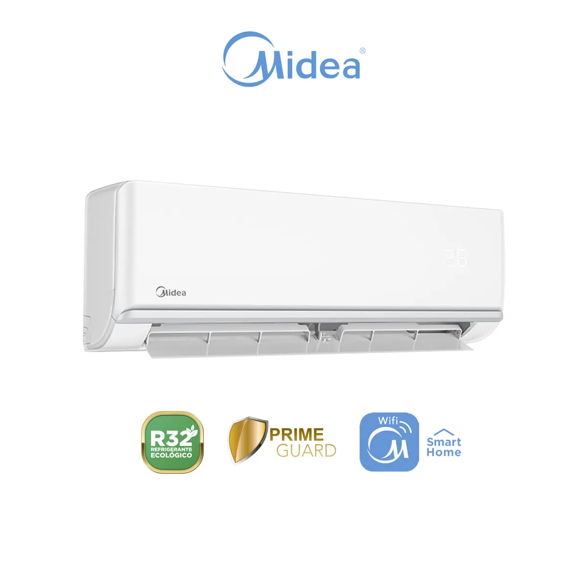 MIDEA - Aire Acondicionado Midea 12.000 BTU - Inverter Xtra