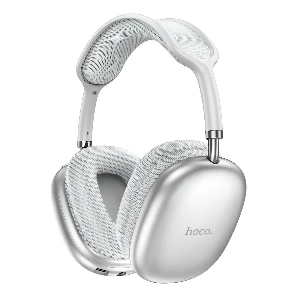 GENERICO - Audifonos Hoco W35 Air Bluetooth Silver Color Plata BELUG