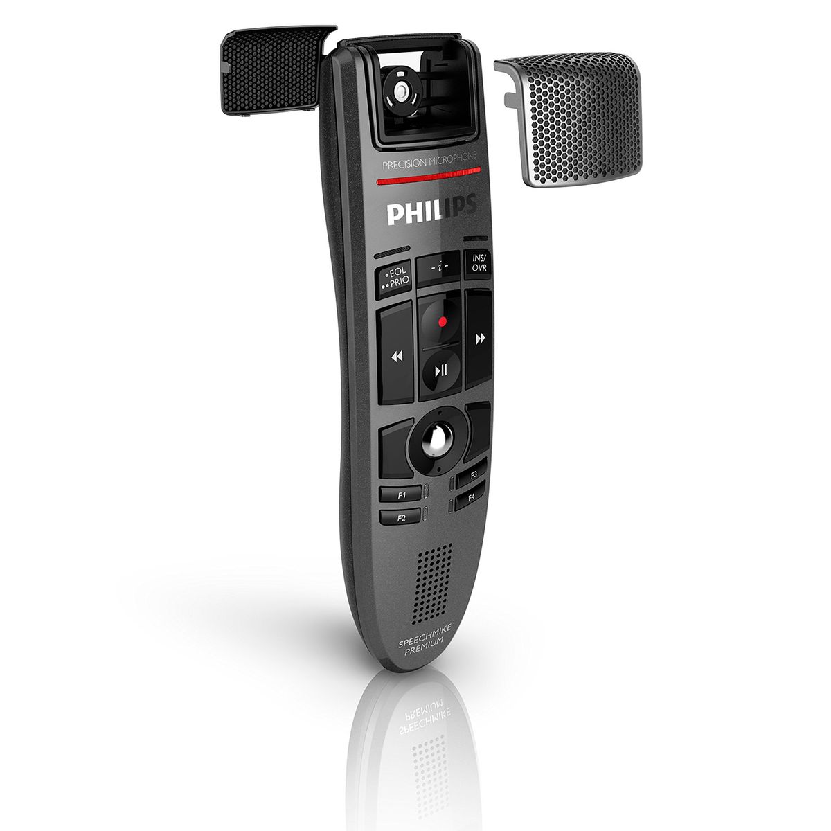 PHILIPS - Philips LFH3500 SpeechMike Premium Microfono de dictado USB Microfono de precision Control de boton