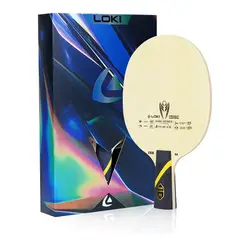 LOKI - Madero Tenis de Mesa 7 Capas Kirin 6 Mango Tradicional