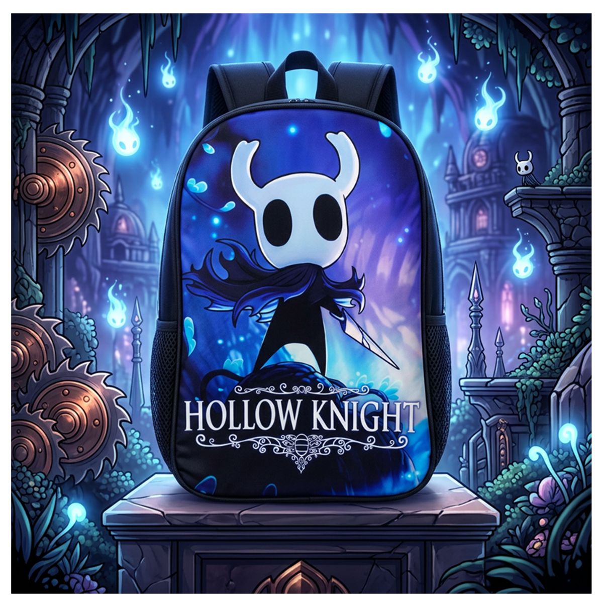 GENERICO - Mochila Hollow Knight Gran Calidad