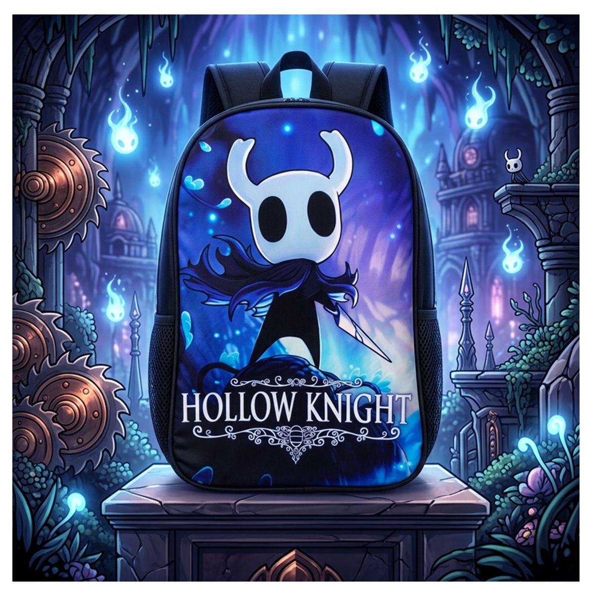 GENERICO - Mochila Hollow Knight Gran Calidad