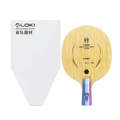 LOKI - Madero Tenis de Mesa 7 Capas K5pro Inner All Carbon Mango Lapicero