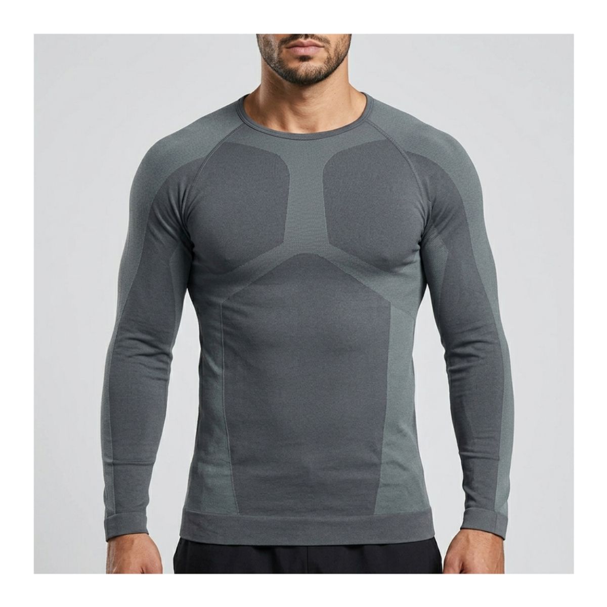 EKOL TACTICA MILITAR - Primera Capa Térmica HombreMujer Sin Costuras Running Outdoor