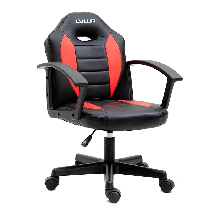 GENERICO - Silla Gamer Lvllup 777 Rojo/Negro