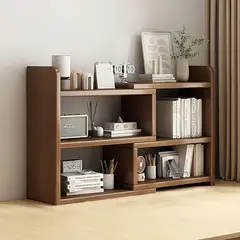 VIDA BUENAS - Estante Organizador Multifuncional de Madera , Extensible, Librero para Hogar y Oficina