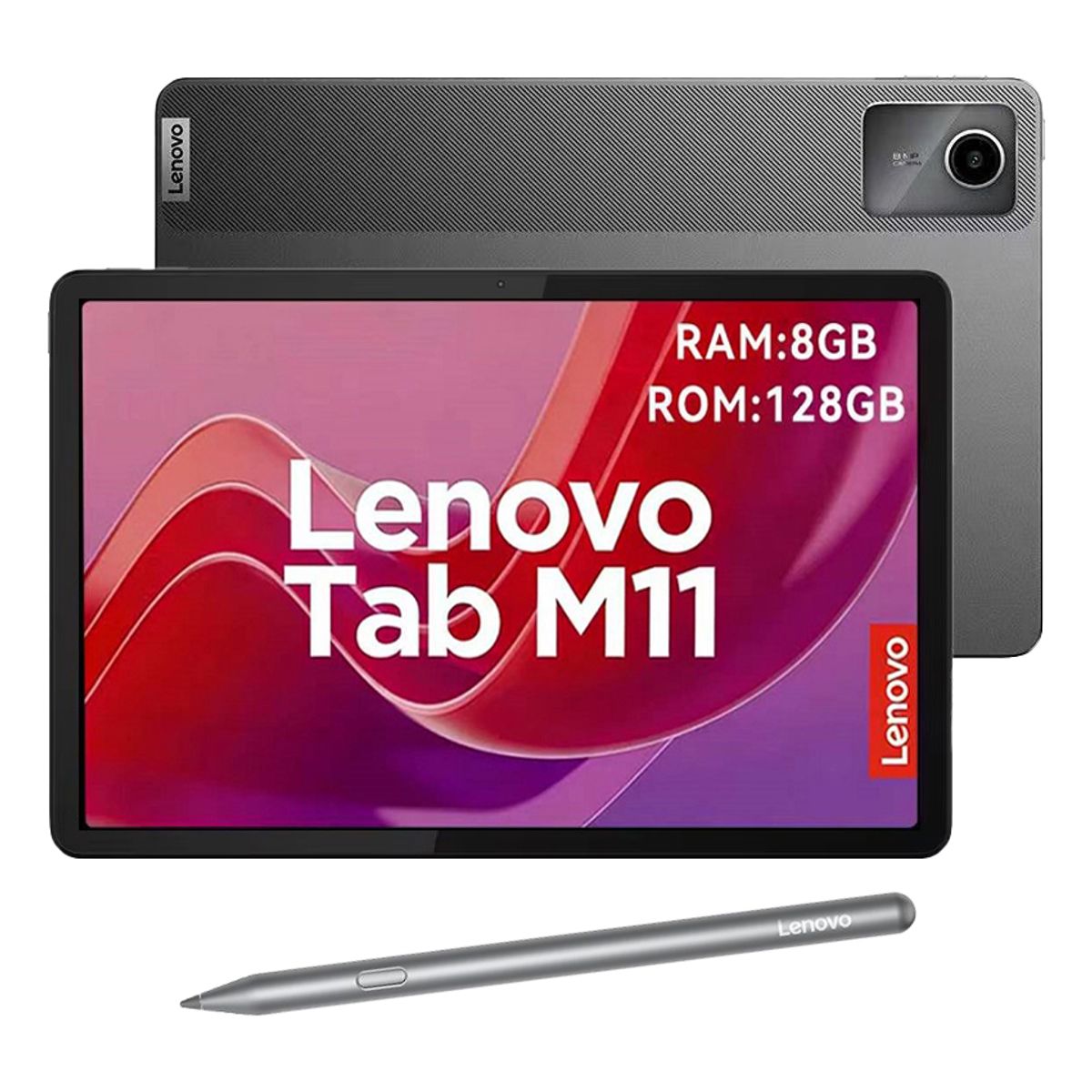 LENOVO - Tablet Lenovo M11 8GB+128GB WiFi 11 y Lápiz táctil