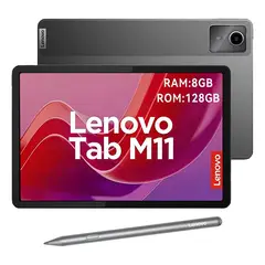 LENOVO - Tablet M11 8GB+128GB WiFi 11 y Lápiz táctil