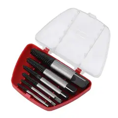 GENERICO - Juego Set Brocas Extractor De Tornillos Colas Chancho 6pcs
