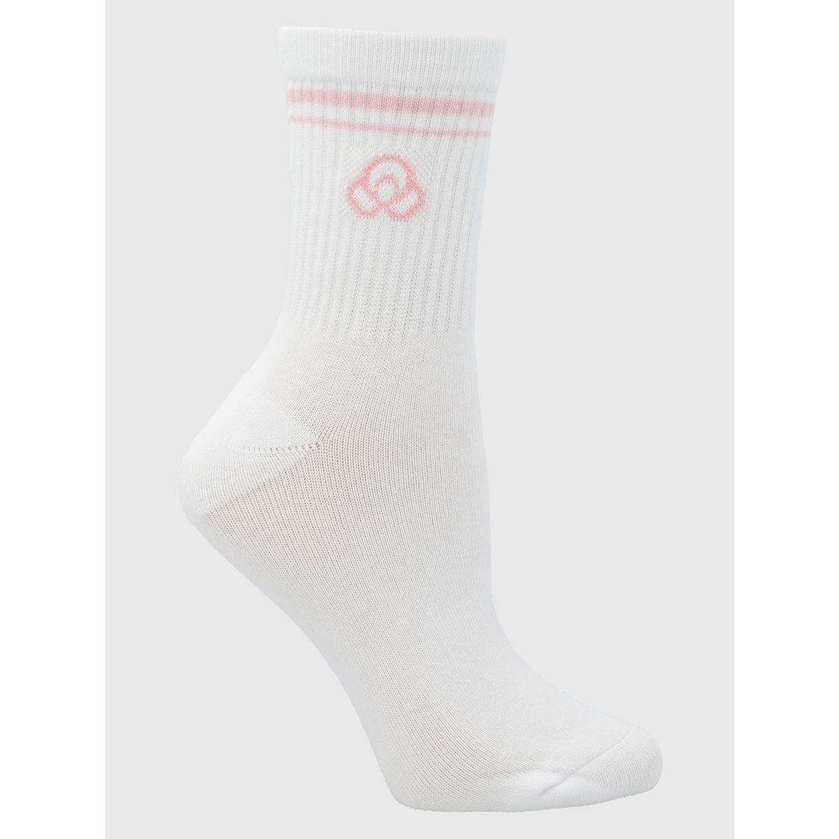 BSOUL - Calcetin 2 Pack Quarter White Pink BSOUL